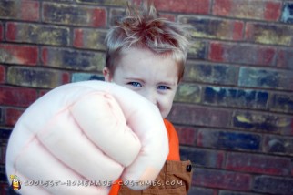 Homemade Wreck-It Ralph Family Costumes