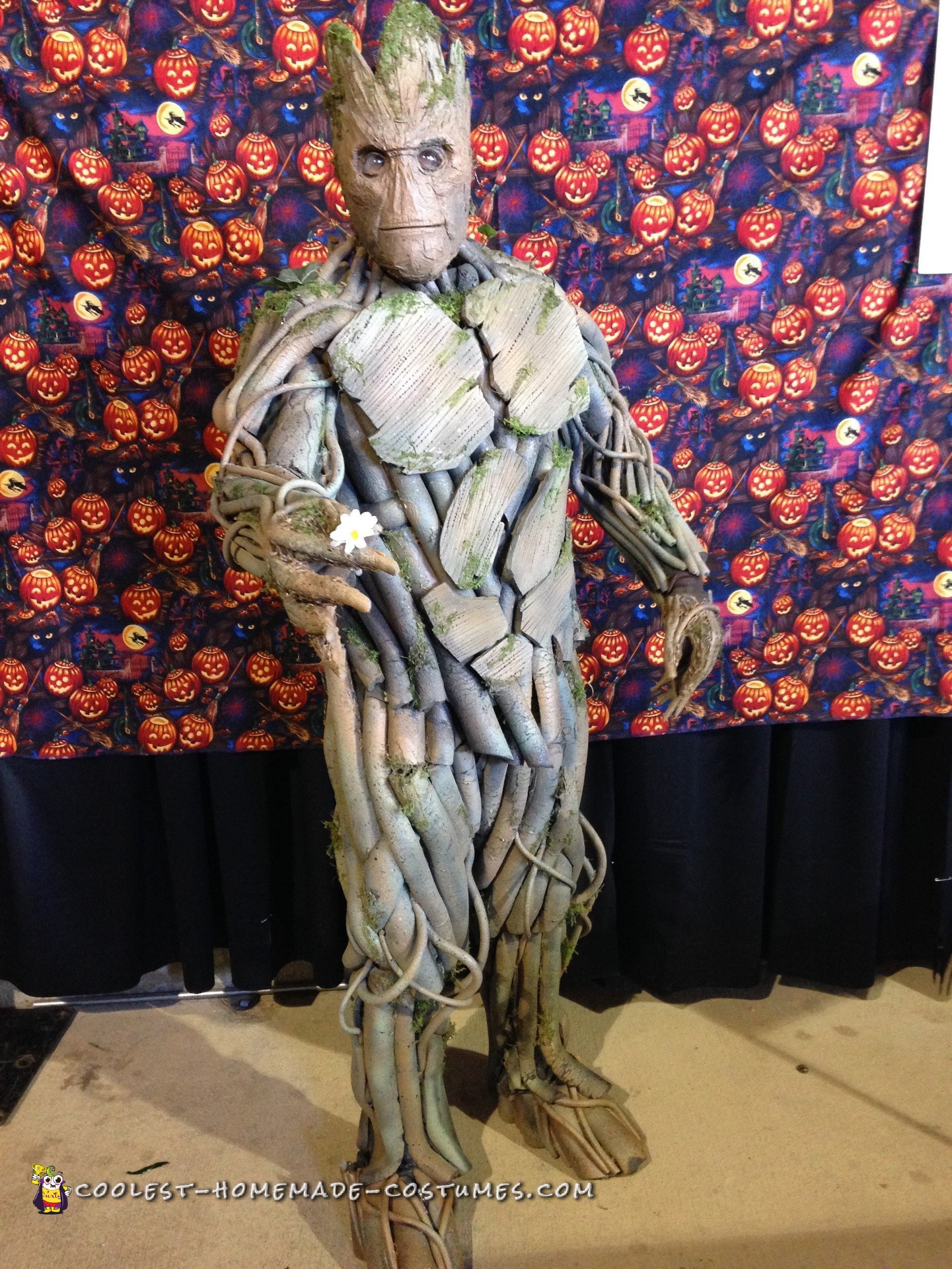 Coolest Ever 100% Homemade Groot Costume!