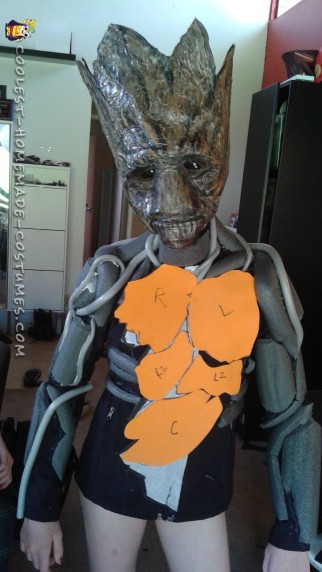Awesome Groot Costume Made in Just Two Days!