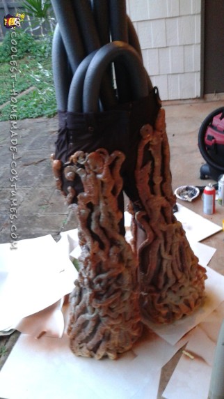 Awesome Groot Costume Made in Just Two Days!