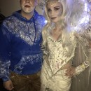 Cool Ice Queen and Jack Frost Couple Costume