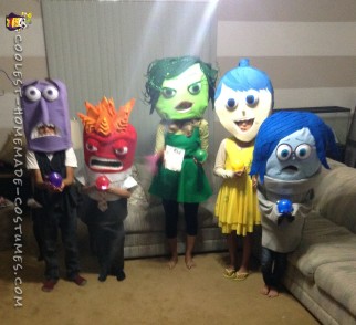 Inside Out Movie Costumes