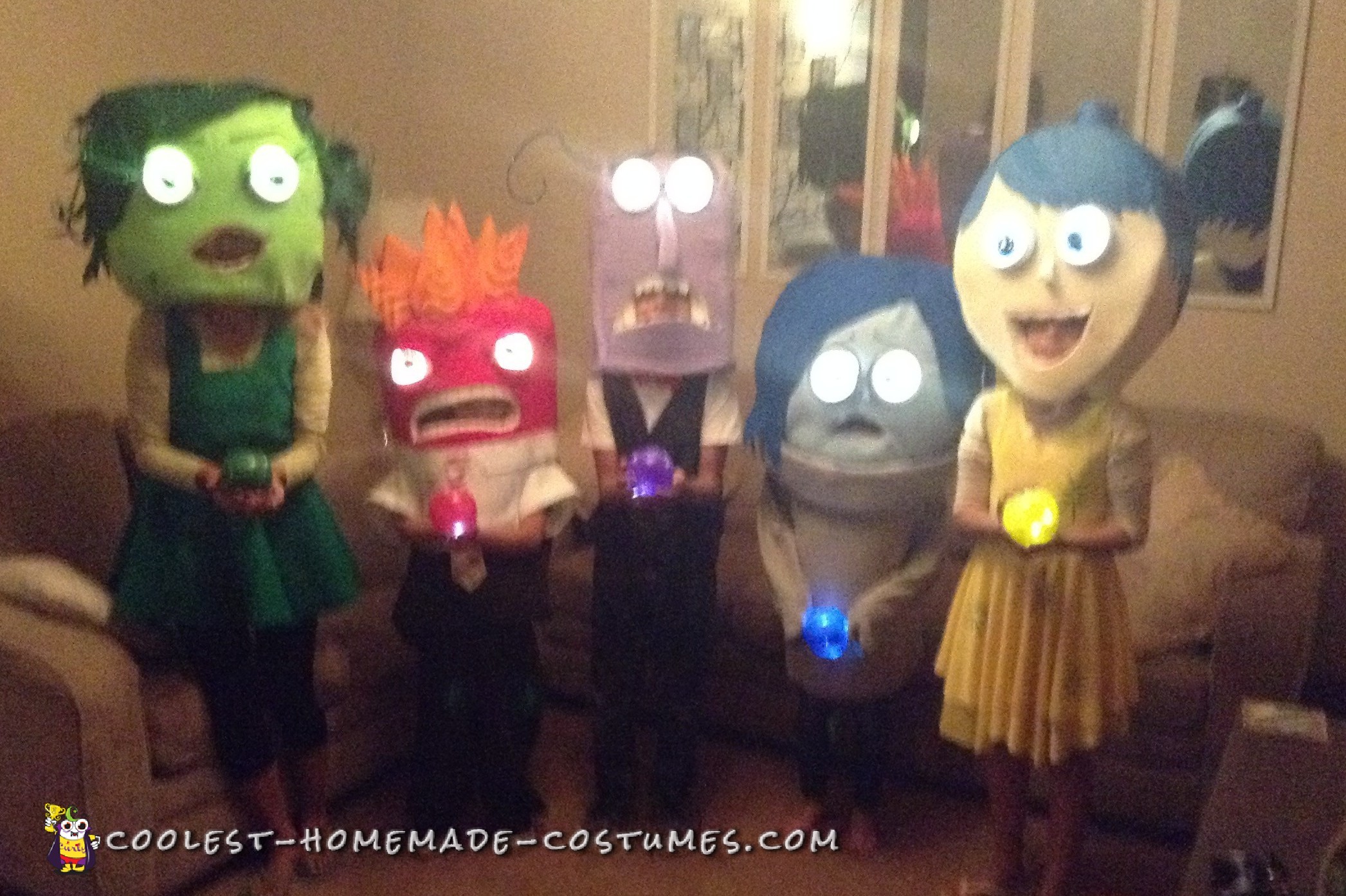 Inside Out Movie Costumes