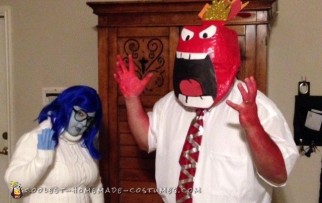 Cool Inside Out Costumes: Sadness and Anger