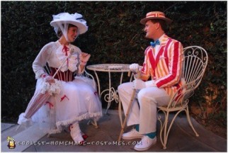 Mary Poppins and Bert Couple Costume