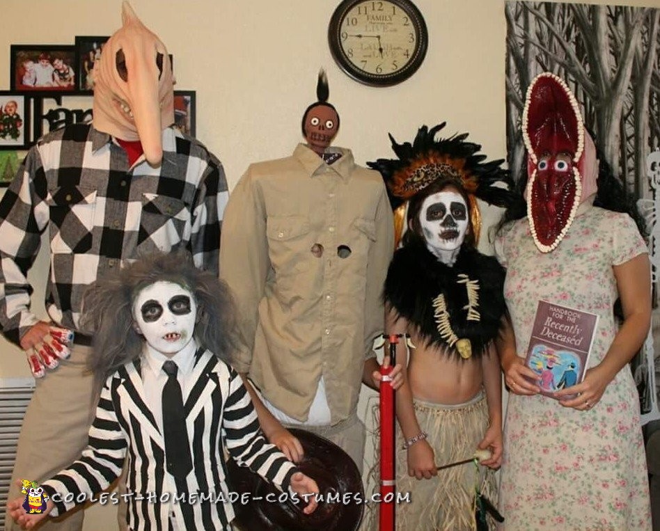 Beetlejuice Family Costume