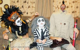 Beetlejuice Family Costume