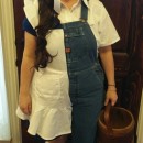 Half Jack Half Jill Costume