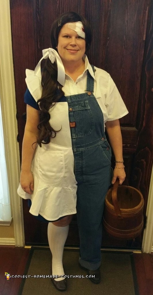 Half Jack Half Jill Costume