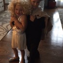 Kids Couple Costume: Marilyn Monroe and Frank Sinatra