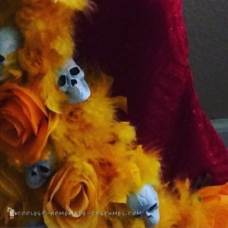 Pretty Dia De Los Muertos Costume for a Girl