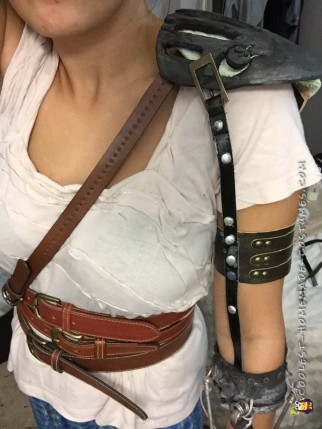 Mad Max and Imperator Furiosa with Bionic Arm Costume