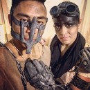 Mad Max and Imperator Furiosa with Bionic Arm Costume