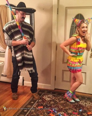 Mexican Pinata Couple Costume