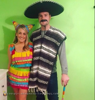 Mexican Pinata Couple Costume