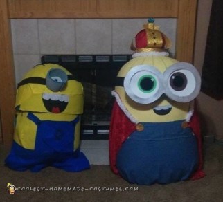 Amazing DIY King Bob Minion Costume