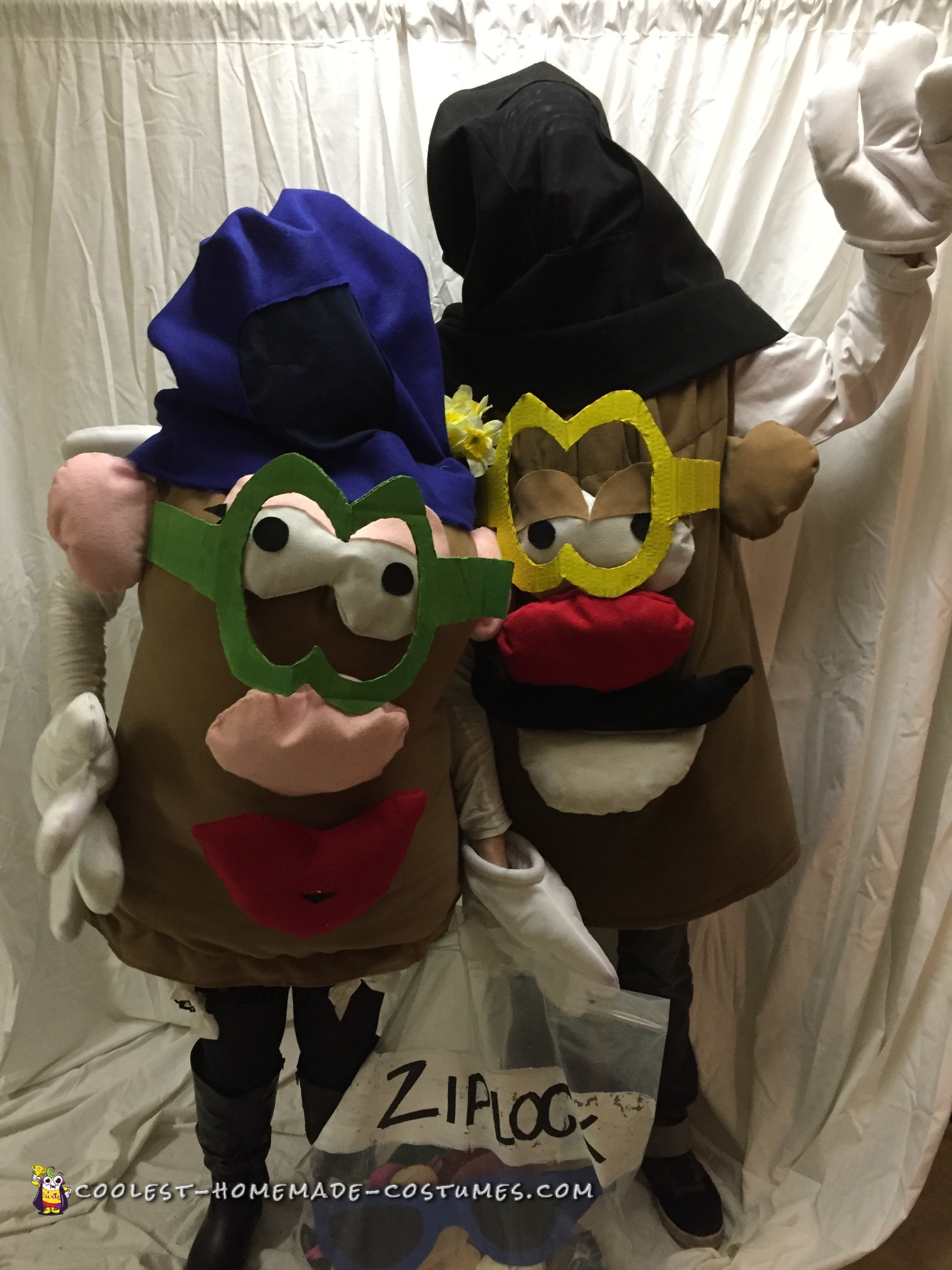 Mr. and Mrs. Potato Head Couple Costume