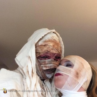 Mummy Madness Couple Costume