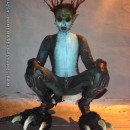 Awesome DIY Reptilian Alien Costume