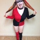 No-Sew Intricate Harley Quinn Costume