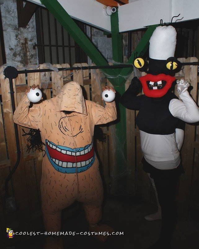 Oblina and Krumm Costumes from Ah! Real Monsters