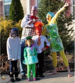 Our Inside Out Family Costumes