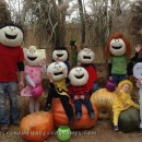 Awesome Peanuts Gang Family Costume