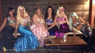 Pod of Sexy Mermaids - All Girl Group Costumes