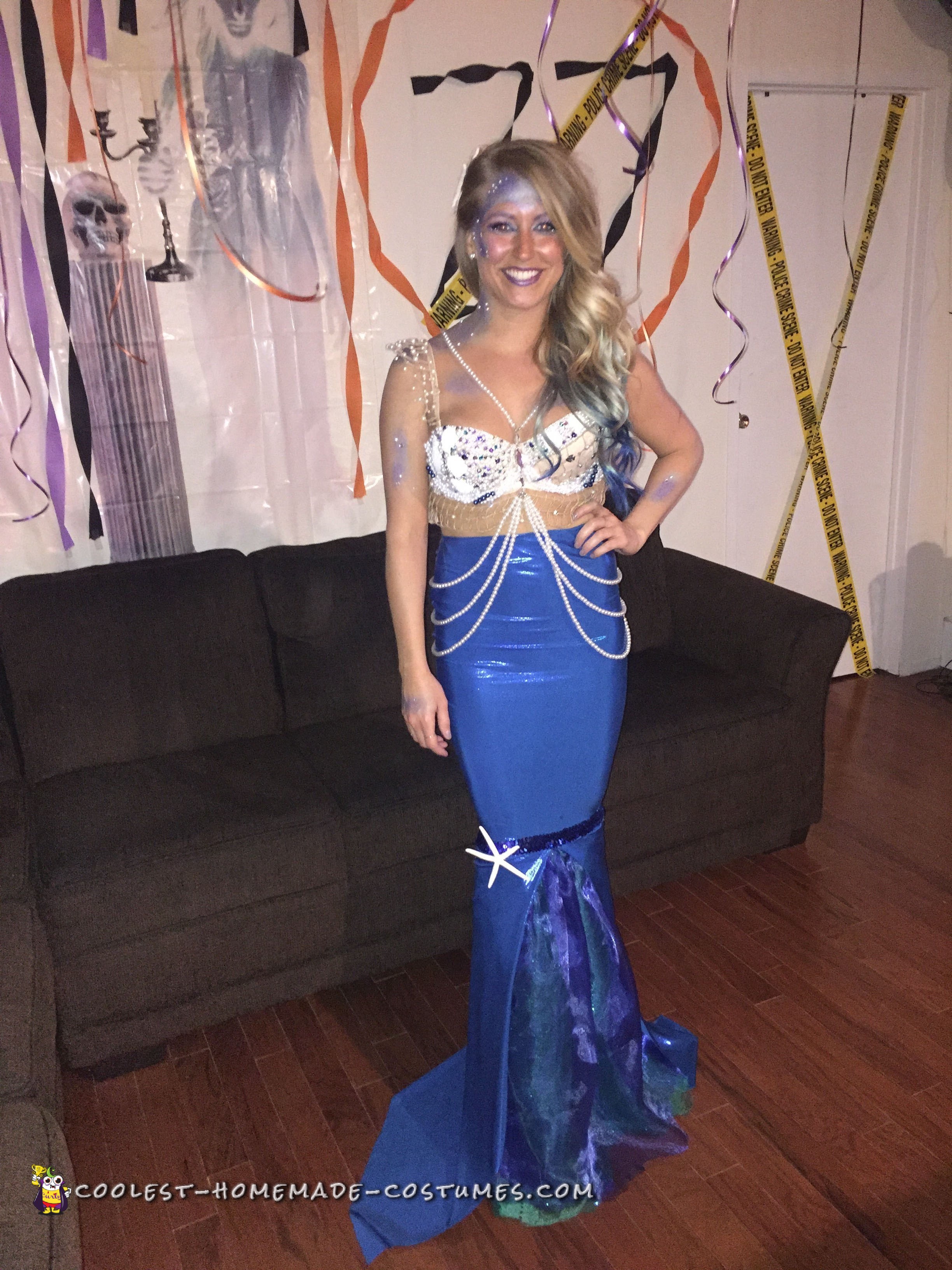 Royal Blue Mermaid Costume