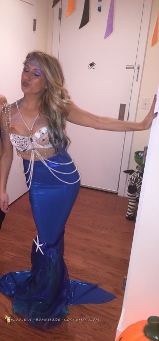 Royal Blue Mermaid Costume