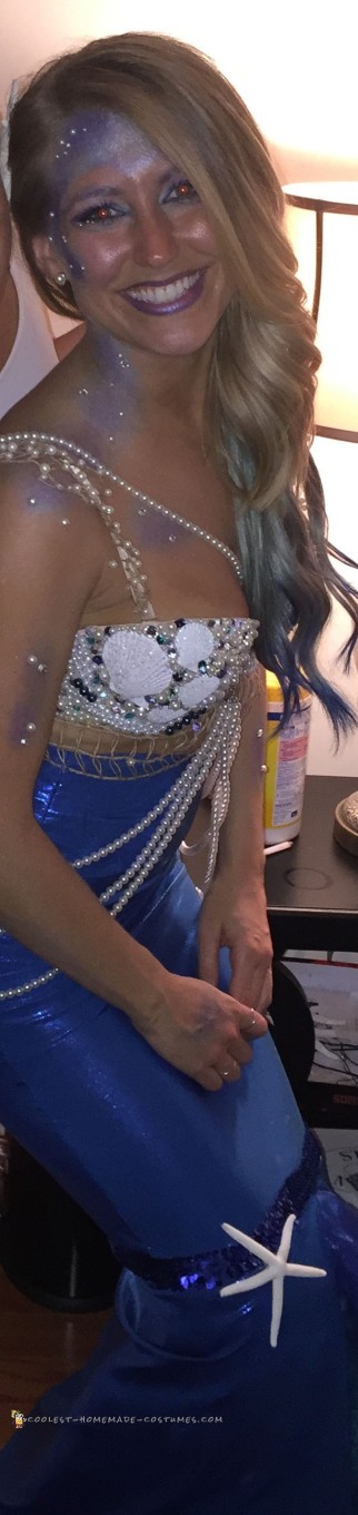 Royal Blue Mermaid Costume