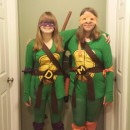 Shell Shocking Michaelangelo and Donatello Costumes