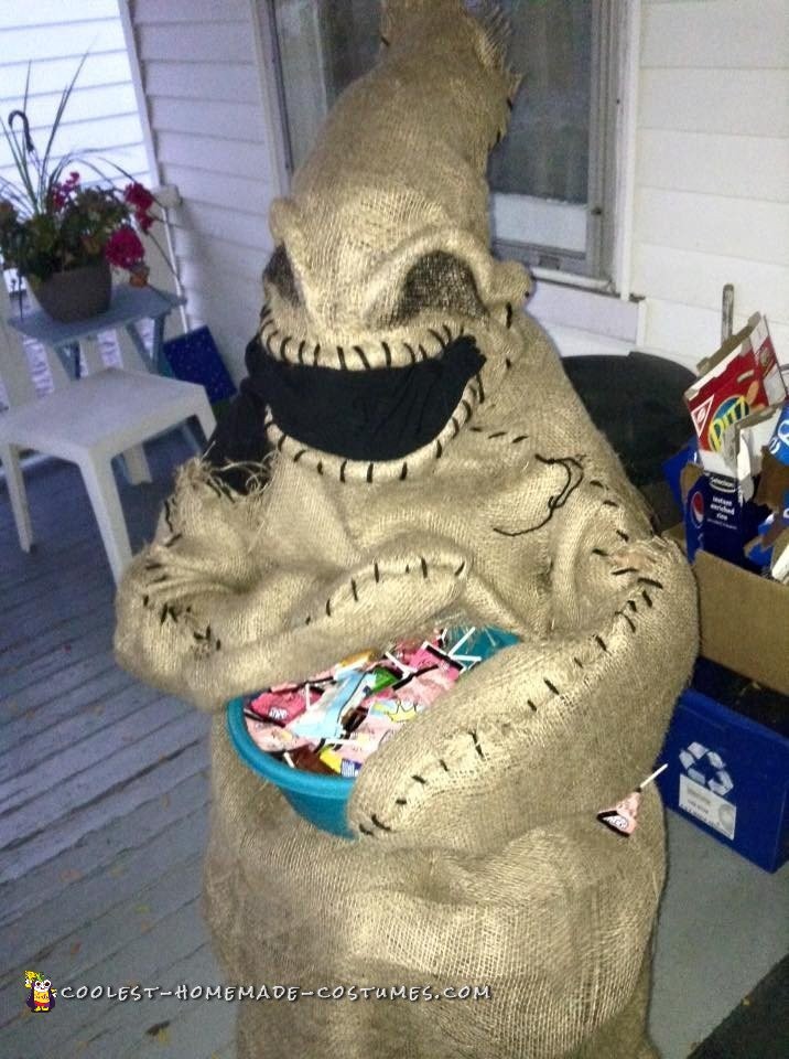 Simple DIY Oogie Boogie Costume for Any Age