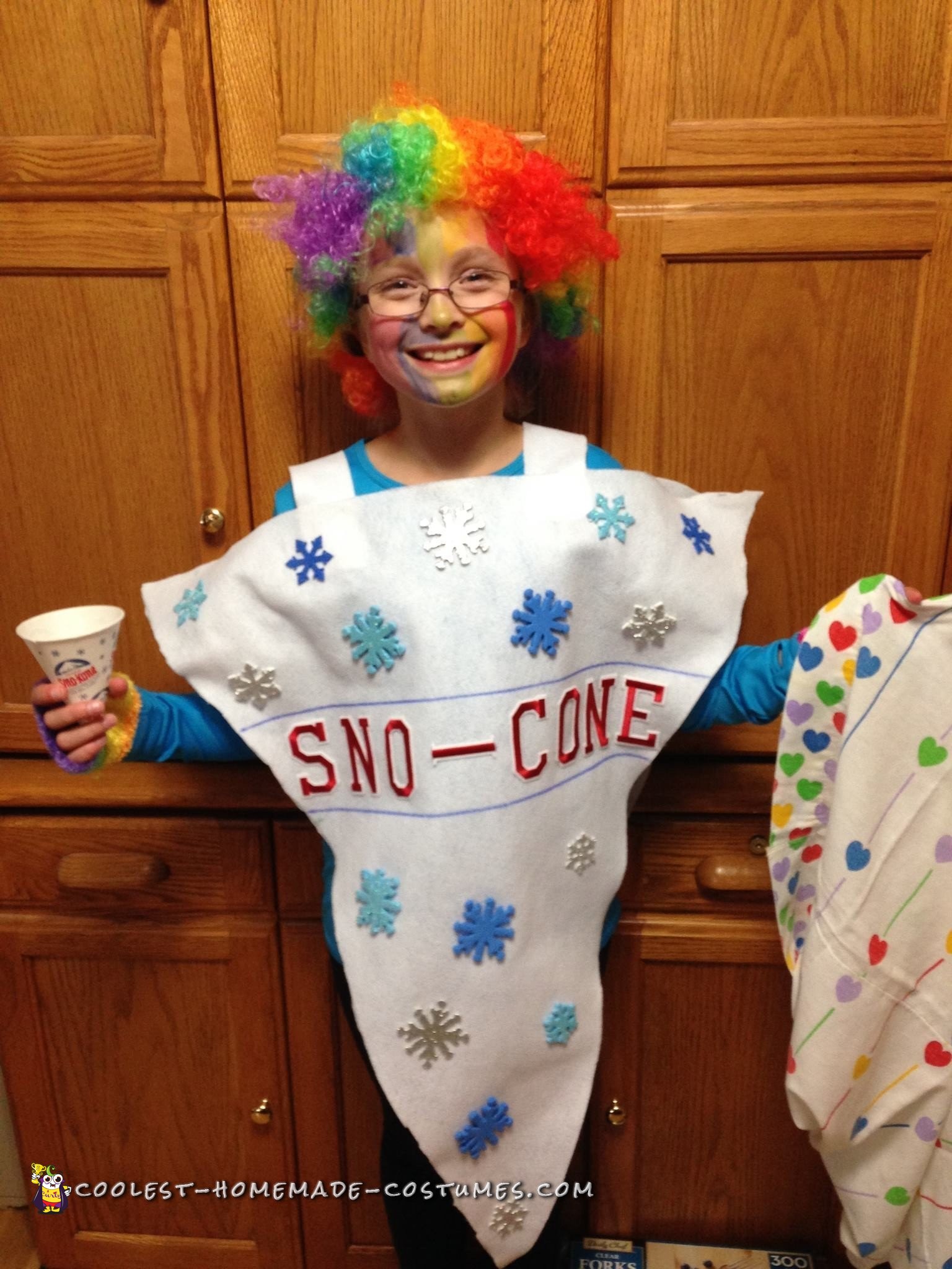 Cute Sno-Cone Costume