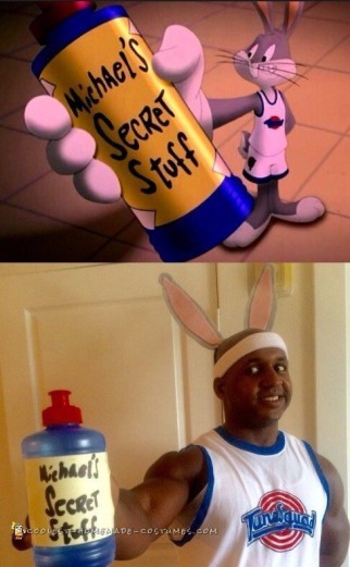 Space Jam's Bugs and Lola Bunny Couple Costume