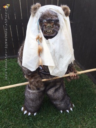 Star Wars Ewok Costume from Moon of Endor