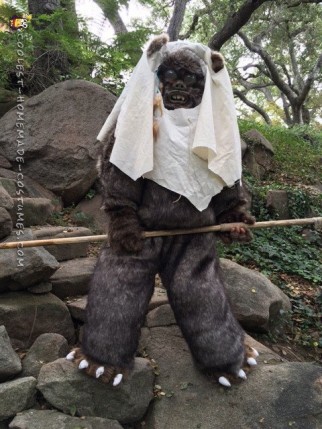 Star Wars Ewok Costume from Moon of Endor