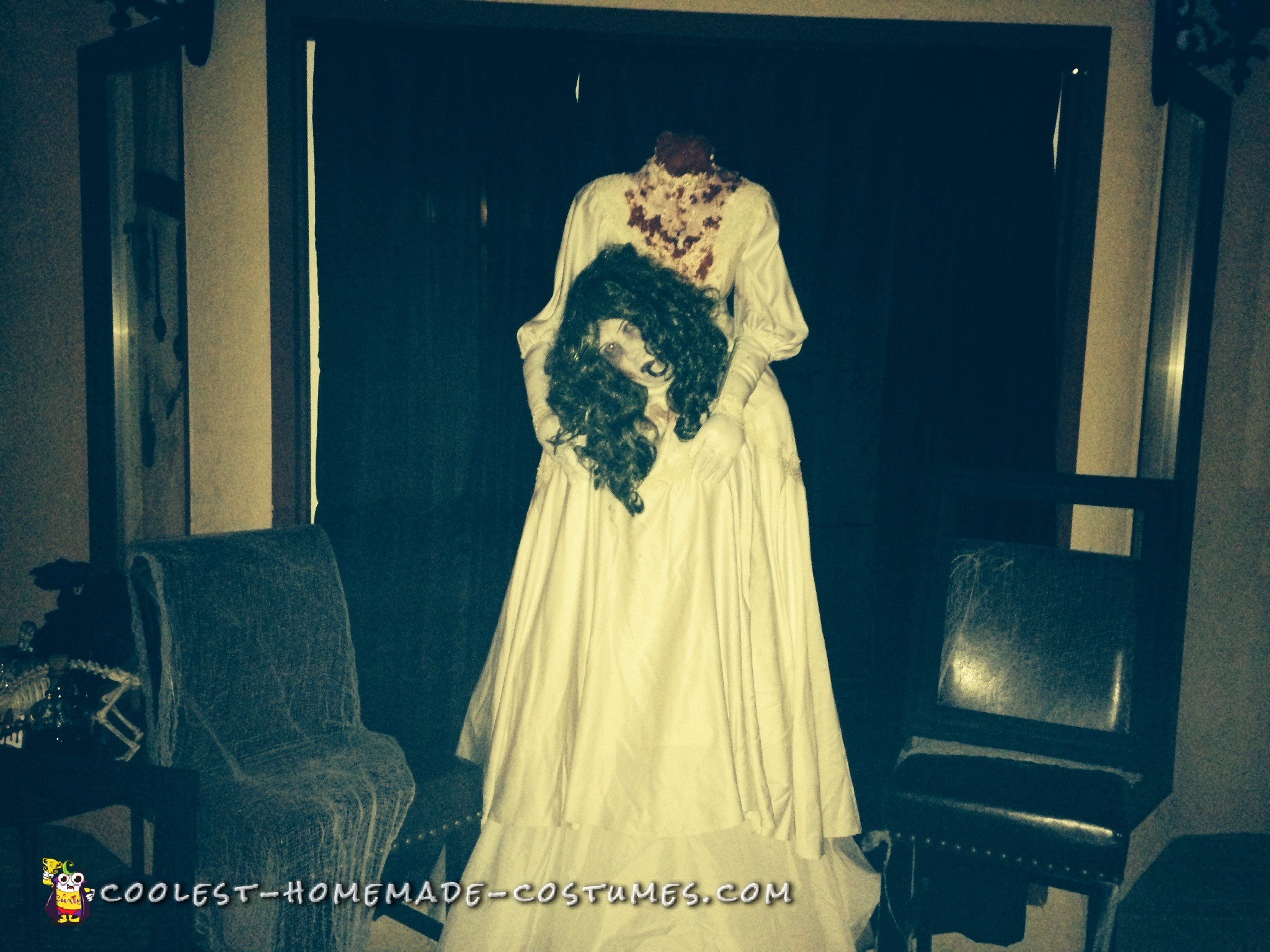 Super Simple Headless Bride Costume
