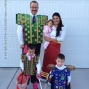 The Book of Life Family Costumes