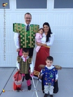 The Book of Life Family Costumes