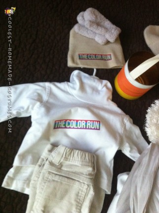 The Color Run Costumes for Poor/Lazy Families