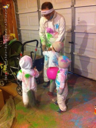 The Color Run Costumes for Poor/Lazy Families