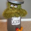 The Most Realistic Oscar the Grouch Costume Ever!