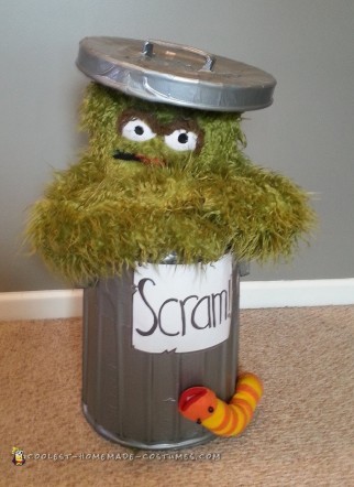 The Most Realistic Oscar the Grouch Costume Ever!