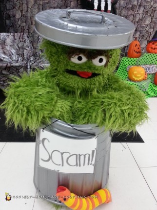 The Most Realistic Oscar the Grouch Costume Ever!