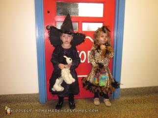 Toddler's Deluxe Handmade Spider Witch Costume