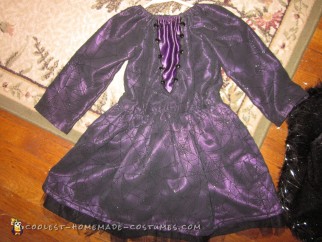 Toddler's Deluxe Handmade Spider Witch Costume