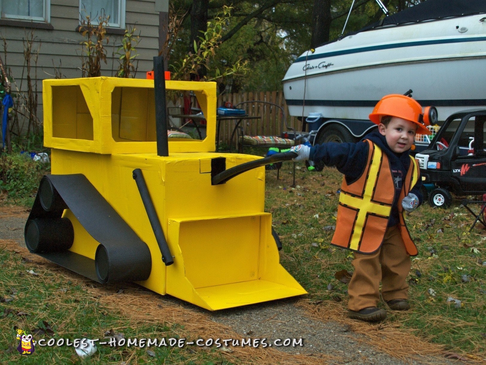 Toddler's Construction Worker and Digger Costume