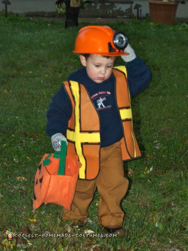 Toddler's Construction Worker and Digger Costume