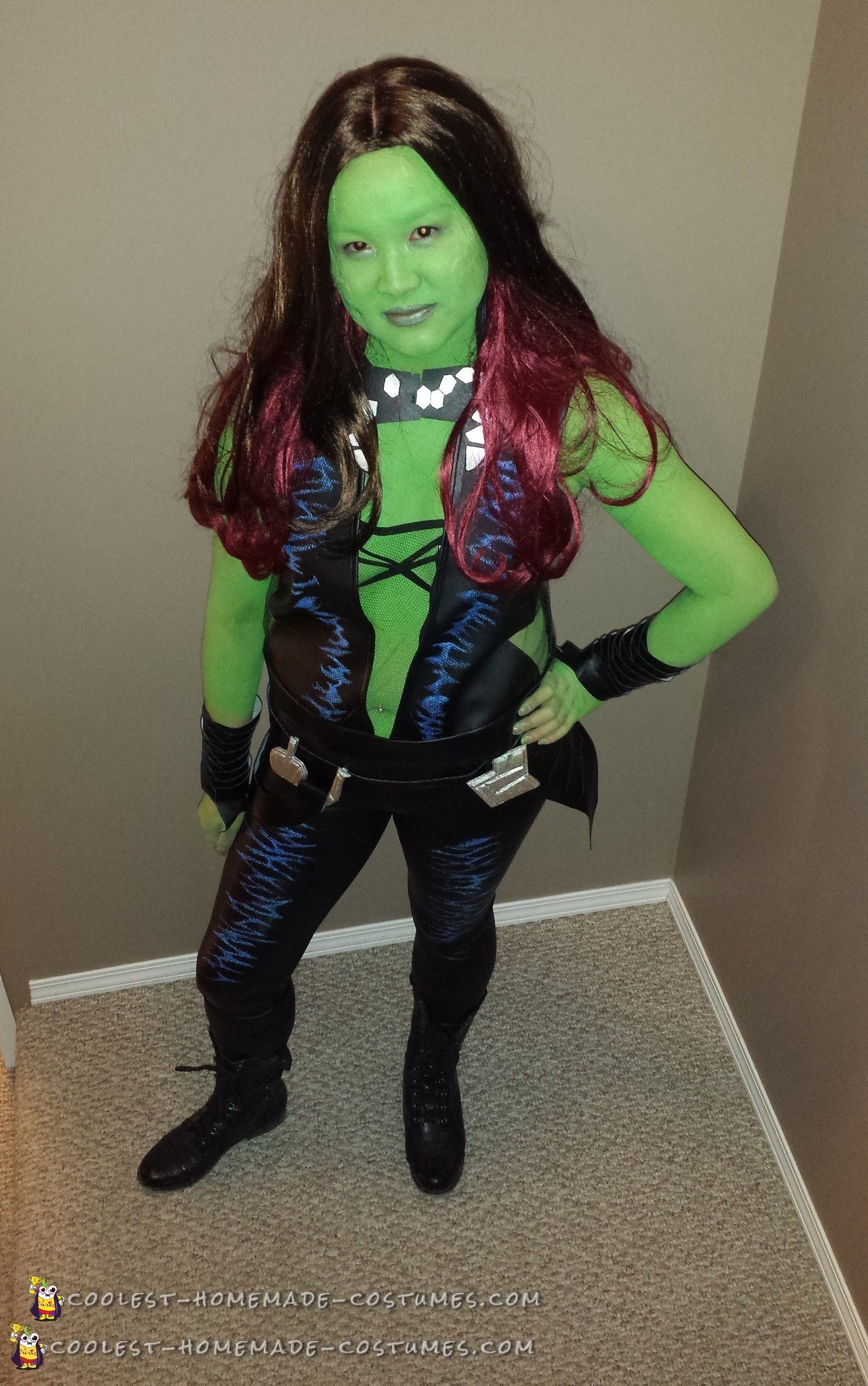 Totally Homemade Gamora Costume